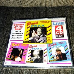 Unopened! Redd Foxx 4 Disc Collection